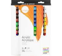 Daler Rowney Simply Set di colori acrilici Assorted Colours 36 x 12 ml