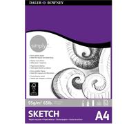Daler Rowney Simply Sketching Paper Simply Taccuino da disegno 72 A4 95 g
