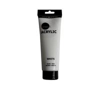 Daler Rowney Simply - Tubo in acrilico, 250 ml, colore: bianco, 250 ml