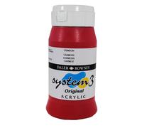 Daler Rowney Sistema 3 Originale Pittura Acrilica 500ml Pentole - 45 Colori