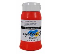 Daler Rowney Sistema 3 Originale Pittura Acrilica 500ml Pentole - 45 Colori