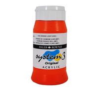 Daler Rowney Sistema 3 Originale Pittura Acrilica 500ml Pentole - 45 Colori