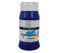 Daler Rowney Sistema 3 Originale Pittura Acrilica 500ml Pentole - 45 Colori