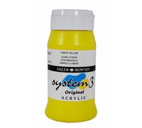 Daler Rowney Sistema 3 Originale Pittura Acrilica 500ml Pentole - 45 Colori