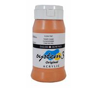 Daler Rowney Sistema 3 Originale Pittura Acrilica 500ml Pentole - 45 Colori