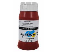 Daler Rowney Sistema 3 Originale Pittura Acrilica 500ml Pentole - 45 Colori