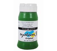 Daler Rowney Sistema 3 Originale Pittura Acrilica 500ml Pentole - 45 Colori