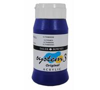 Daler Rowney Sistema 3 Originale Pittura Acrilica 500ml Pentole - 45 Colori