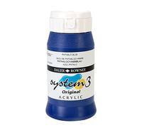 Daler Rowney Sistema 3 Pittura Acrilica Phthalo Blu (500ml)