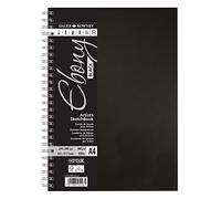 Blocco Sketchbook Ebony Ritratto A4 - 50 Fogli 160 Gm2 Copertina Rigida Con Spir