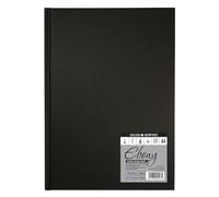 Daler Rowney Sketchbook Ebony con copertina rigida, A4 160gm 54 fogli