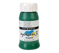 Daler Rowney System 3 Acrilico Colore Smeraldo Vernice (500Ml)