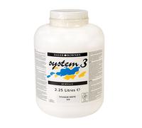 Daler Rowney System 3 Vernice Acrilica Bianco Titanio 2.25L