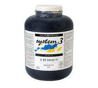 Daler Rowney System 3 Vernice Acrilica Nero Marte 2.25L
