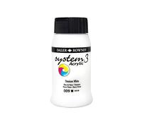 Daler Rowney System3 Colori acrilici Titanium White 500 ml 1 pz