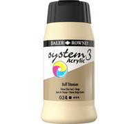Daler Rowney Sistema 3 Originale Pittura Acrilica 500ml Pentole - 45 Colori