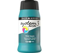 Daler Rowney System3 Colori acrilici Phthalo Turquoise 500 ml 1 pz