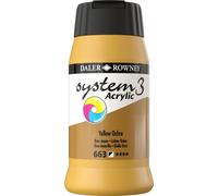 Daler Rowney Sistema 3 Originale Pittura Acrilica 500ml Pentole - 45 Colori