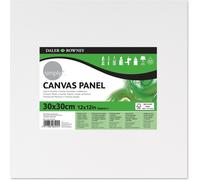 Daler Rowney Tela da pittura Simply Canvas Panel Medium Grain Simply White 30 x 30 cm 1 pz