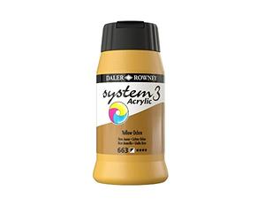 Daler Rowney Vernice acrilica sistema 3 Yellow Ochre (663)