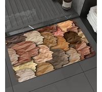 DALEXHM Tappetino da Bagno 40x60 cm,Celebrazione del mese della storia dei neri, della diversità e dell'orgoglio d,Antiscivolo,Morbido Assorbente, in Microfibra,Lavabile in Lavatrice,per Vasca,Doccia