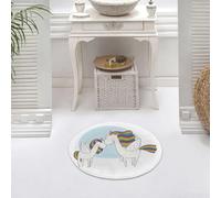 DALEXHM Tappetino da Bagno 60x60 cm,Bellissimo Pegaso arcobaleno. Un cavallo con le ali. Oggetti isolati su sfondo,Antiscivolo,Morbido Assorbente, in Microfibra,Lavabile in Lavatrice,per Vasca,Doccia