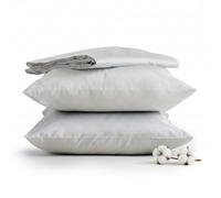 Dalfilo Set Lenzuola Una Piazza e Mezza, Parure Lenzuola, 100% Percalle di Cotone 200 TC, 1 Lenzuolo Sopra Ampio + 2 Federe a Sacchetto, Made in Italy, Traspiranti, Delicate sulla Pelle