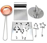 dalgona Coreano zucchero Candy Making Tools Set (9Pcs in 1Set)