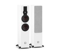 DALI SONIK 7 - Altoparlanti da pavimento Premium (coppia) con 2 woofer Clarity Cone™ da 7", tweeter ibrido e tecnologia SMC™ - Bianco