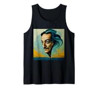 Dali Surrealismo Ritratto Salvador Famoso Pittore Canotta