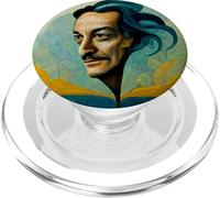 Dali Surrealismo Ritratto Salvador famoso pittore PopSockets PopGrip per MagSafe