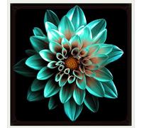 Dalia bulbi,bulbi di dalia gigante,Bulbi da fiore resistenti,Dalia fiore,Splendide piante ornamentali per giardini e vasi,Zinnia(senza semi, non artificiali,resistenti)-6bulbi-C