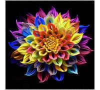 Dalia bulbi,bulbi di dalia gigante,Bulbi da fiore resistenti,Dalia fiore,Splendide piante ornamentali per giardini e vasi,Zinnia(senza semi, non artificiali,resistenti)-8bulbi-J