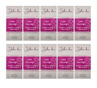 Dalia Choc - Tavolette di cioccolato PREMIUM - 10 Pezzi | Senza Aggiunta di Zuccheri | Prodotto in ITALIA | BEAN TO BAR - LATTE-NOCCIOLE