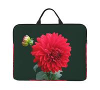 Dalia rossa, Custodia per laptop da 14 pollici, borsa per notebook, custodia per laptop, valigetta con maniglia