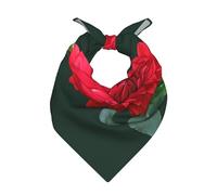 Dalia rossa,Sciarpa bandana per uomo e donna - Bandane eleganti e versatili per il collo e la testa