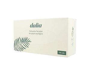 Dalia Scatola da 150 Panni per Il Viso bio, Nero, Standard