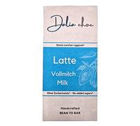 Dalia - Tavoletta di cioccolato PREMIUM 70 gr | Senza Aggiunta di Zuccheri - dolcificato con Eritritolo | Prodotto in ITALIA | BEAN TO BAR (Latte)