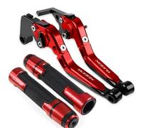 DALIDAK Accessori for moto Leva freno frizione regolabile pieghevole ed estensibile for Kymco XCITING 250 X350 300 400 500 ST250 S250 S350(NO.22)