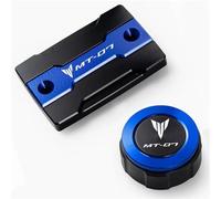 DALIDAK Adatto for Yamaha MT07 MT 07 Mt-07 FZ07 2014-2021 2022 Accessori Coperchio serbatoio olio liquido freni anteriore e posteriore Coperchio serbatoio di stoccaggio liquido(A set of blue)