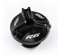 DALIDAK Adatto for YAMAHA YZFR6 YZF-R6 YZF R6 2010-2023 R 6 Accessori Coperchio serbatoio olio liquido freni anteriore e posteriore Coperchio serbatoio di stoccaggio liquido(M2.7 black)