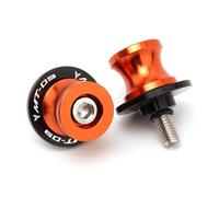 DALIDAK For YAMAHA MT09 Tracer MT-09 SP 2017-2021 2020 2022 Accessori for motociclette Bobine for cursori forcellone Accessori Viti for cavalletto da 6 mm(Orange)