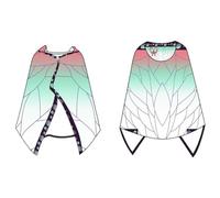 DALIYUAN Anime Cosplay Coperta con cappuccio per Demon-Slayer-Shinobu Cosplay Mantella con cappuccio