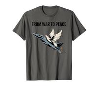 dalla Guerra alla Pace - Jet & Dove Artwork Maglietta