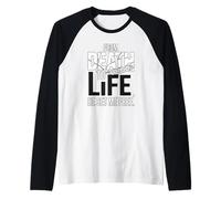dalla Morte alla Vita Mi ha liberato Maglia con Maniche Raglan