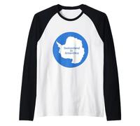 dalla Svizzera all'Antartide Maglia con Maniche Raglan