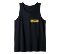 Dallas 70s Inspired Vintage Vibes Streetwear Subtle Texas Canotta