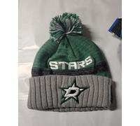 Dallas Stars Berretto IN Maglia Tocco Cappello Invernale - NHL Nuovo Reebok Pon