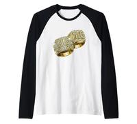 Dallas Texas 90s Vintage Throwback Streetwear Badass Maglia con Maniche Raglan