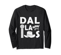 Dallas Texas Souvenir Uomini Dallas Amante Uomini Dallas Maglia a Manica